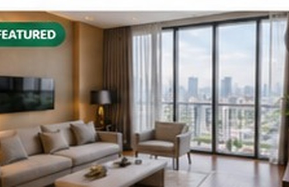 Representative furnished apartment interior